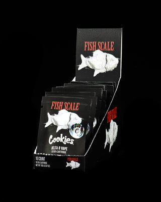 Fish Scale | Delta 8 1g 510 Vape Cartridge - 10 Pack