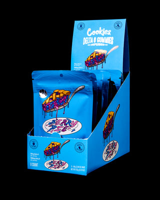Berry Pie | Delta 8 50mg 20 ct (1000mg/pack)  | GUMMIES  8-Pack Popbox