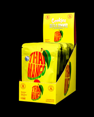 Thai Mango | Delta 8 50mg 20 ct (1000mg/pack)  | GUMMIES  8-Pack Popbox
